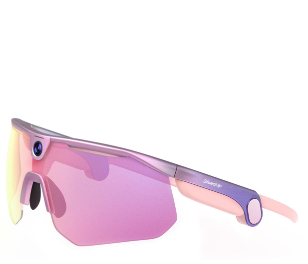 BleeqUp Ranger AI Sports Camera Glasses - Różowe - 1526269 - zdjęcie